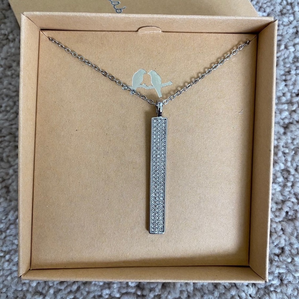 Chloe + Isabel Pavé Bar Pendant